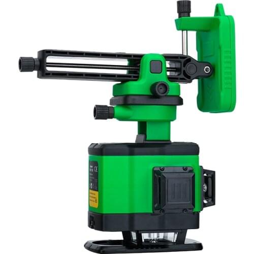 360 3D 12 Lines Green Self leveling Horizontal Vertical Rotary Cross Line Laser Wall sticking tools Remote Control Laser Level