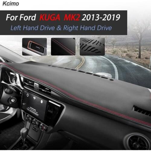 For Ford KUGA 2013 2014 2015 2016 2017 2018 2019 Mk2 Escape Anti-Slip Mat Dashboard Cover Pad Sunshade Dashmat Car Accessories