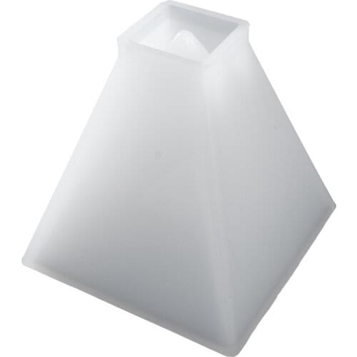 DIY Pyramid Silicone Mold Resin Jewelry Making Mould Epoxy Pendant Crafts Tool Home Decoration Silicon Molds for Resin Art