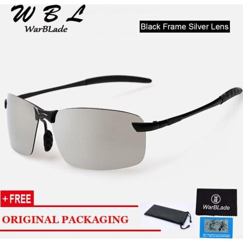 WarBLade Sunglasses Brand Polarized Designer Men Sports Sun Glasses Driving Glasses Mirror Goggle Eyewear Male Accessories