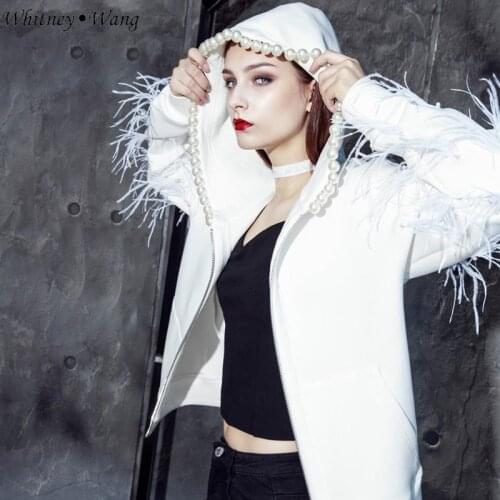 WHITNEY·WANG Hooded Sweatshirts For Women