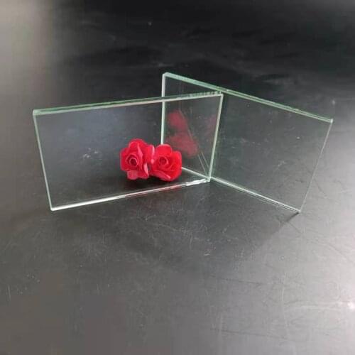 1pcs 50X80mm Fireplace with High Temperature Glass 1000 Degrees Brown High Temperature Resistant Ceramic Transparent Microcry