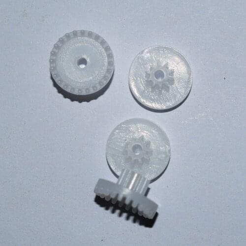 10/100pcs 24+10teeth 2hole crown gear/face gear/plastic gears/Technology model parts /diy toy accessories rc car C24102A