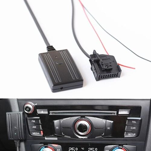 Car Bluetooth Microphone Phone Call Handsfree Kit Music AUX-IN Audio Adapter for for Mercedes Comand 2.0 APS 220 W211 W208 W16