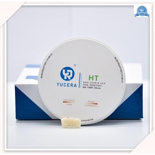 Monolithic Zirconia Block for Dental Lab with 1200Mpa High Strength Zirconia Sanding Disc for Odontologia Equipamento