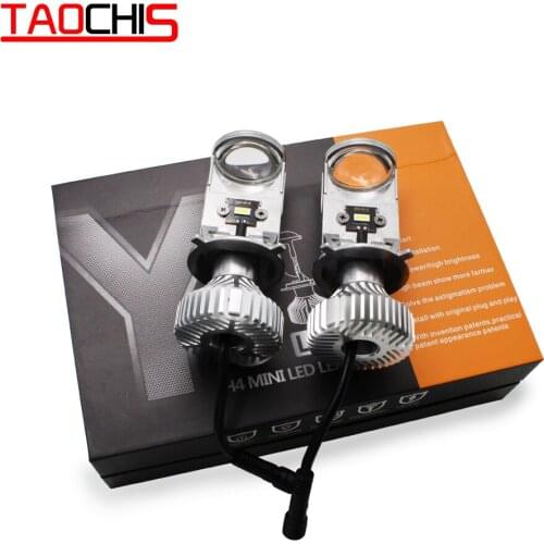 Canbus 90W/Pair Lamp H4 LED Mini Projector Lens Automobiles Bulb 14000LM Conversion Kit Hi/Lo Beam Headlight 12V LHD replacement