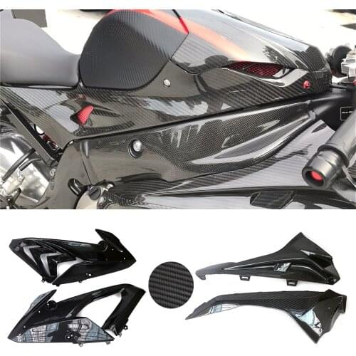 For BMW S1000RR S 1000 RR 2015-2018 Motorbike Body Protector Carbon Fiber Side Shell Motorcycle Tank Fairing Kits Guard Cover