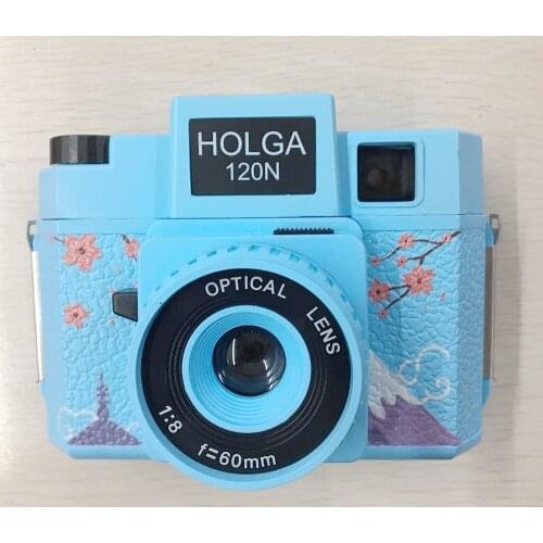 HOLGA 120 Medium Format Camera 120N Blue Japan Limited Edition Lomo Kodak Fujifilm