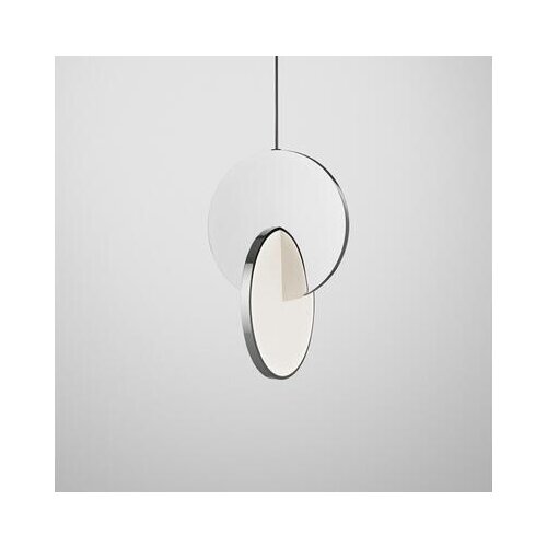 Minimal Nordic creative metal restaurant chandelier Post-modern living room restaurant staircase bedroom bedside combination cha