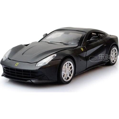 1:32 Alloy Diecast Ferrari F12 Sports Car Model 4 Doors Openable with Lights Sounding Effect Pull-back Vehicles Toy Collections