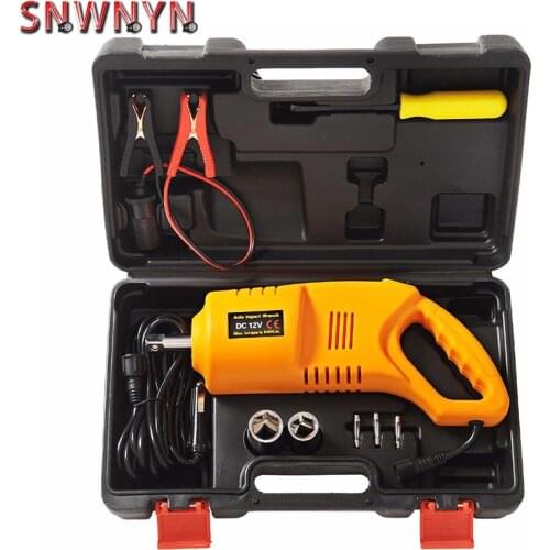 480N.M Torque Electric Car Wrench Impact Repair Kits Socket Professional Car Changing Tire Wrench Tools with LED Light