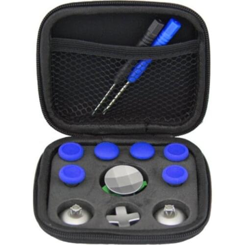 For Xbox One Elite Gamepad Replace D-pad Key Repair Part Kit Multi Color Full Set Joystick Caps For Elite Controller With Tool