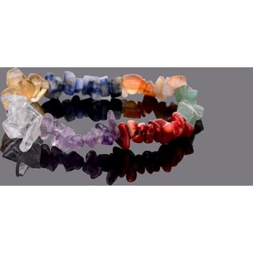 Wholesale 10pcs\lot Stone Bracelet Chip Gravel Bracelets pulseira feminina Brcelet