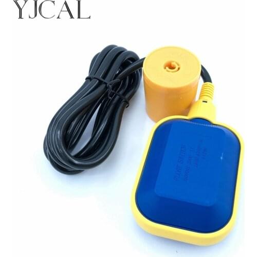 Float Switch 220V Water Level Automatic Pump Control Sensor Plastic Ball Valve For Tower Tank Liquid Fluid Wire Length 2M China
