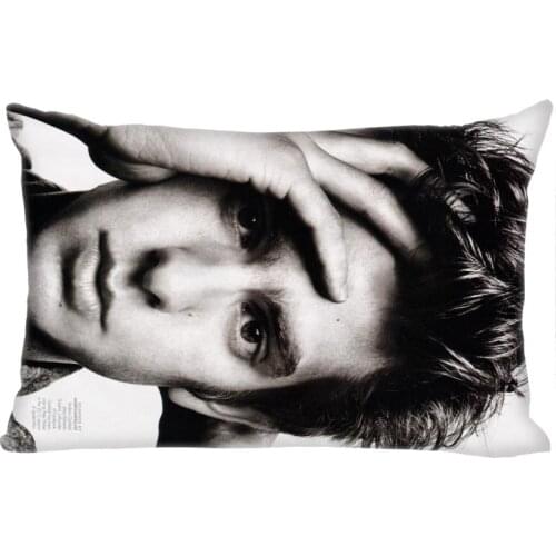 Hot Sale Andrew Garfield Rectangle Pillowcase Custom Home textile Zipper Pillowcase Pillow Cover Size 45x35cm (one side) Print