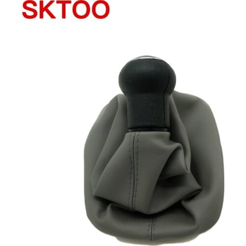 SKTOO 5 Speed Gear Shift Knob Gaitor gray for VW PASSAT B5 for Volkswagen high quality Durable 2018 New