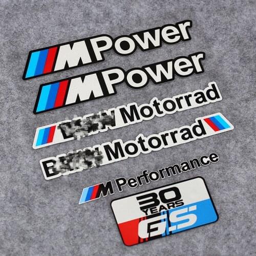 Car Styling Vinyl Sticker Decal for M Performance Motorrad 30 YEAR GS