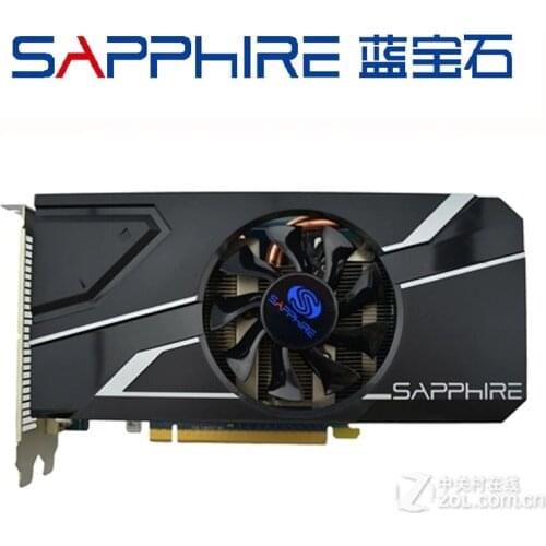 SAPPHIRE HD7770 1G Graphics Card GDDR5 128bit Video Cards For AMD 7700 series Radeon HD 7770 HD 7770 1GB HDMI DVI VGA Used