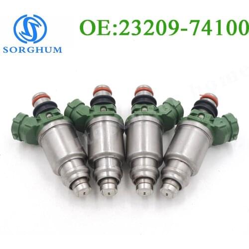 4PCS New 23209-74100 Fuel Injector Nozzle 23209-74100 For Toyota Camry Celica RAV4 Solara MR2