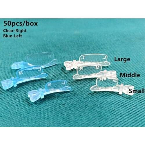 50Pcs/Box Dental Fender Wedge Adjacent Matrix Tooth Protection Metal Forming Sheet