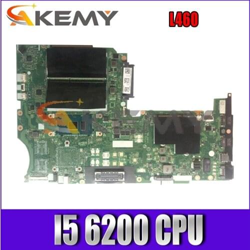 Akemy BL460 NM-A651 Motherboard For Lenovo ThinkPad L460 Laptop Motherboard FRU 01AW259 CPU I5 6200 DDR3 100% Test Work