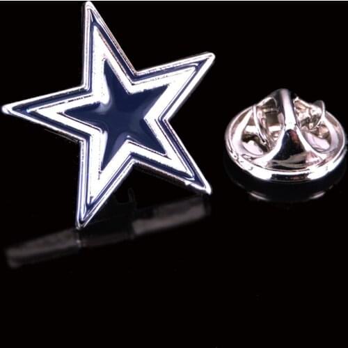 High quality Mans Brooch Silvery stars collar pin Metal bronze Badge Business bra pin Clothing accessories for successful men