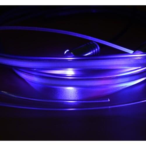 Center Console Decorative Atmosphere Ambient Light Strip Plastic Fit for Mercedes Benz C Class MB W205 GLC 2015 2016 2017-2020