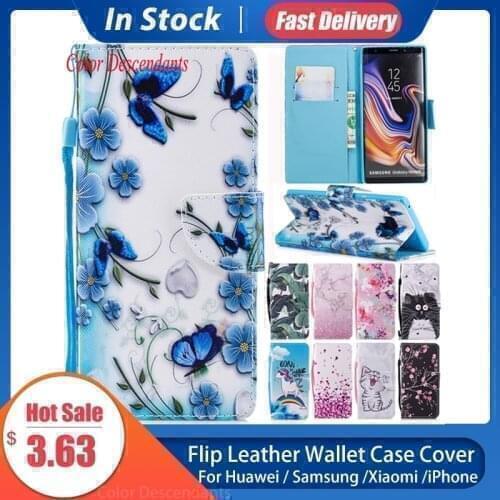 Case for Xiaomi Redmi Note 7 Fundas Wallet Leather Flip Cover Redmi Note 7 Magnetic Case Redmi Note7 RedmiNote 7 Phone Cases bag