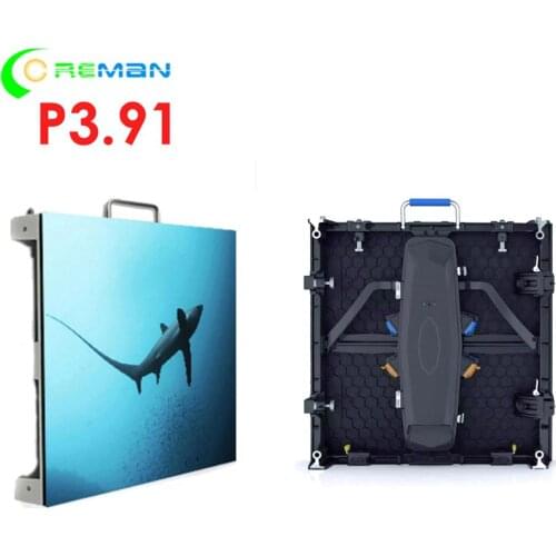 Cheapest price outdoor advertising led display manufacture p3.91 , flexible shape mobile led video panel low power consumption