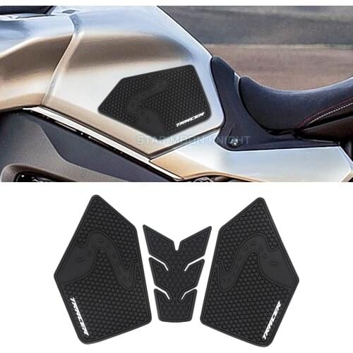 For YAMAHA TRACER9 TRACER 9 GT 2021 - Motorcycle Non-slip Side Fuel Tank Stickers Waterproof Pad Rubber Sticker TANK PADS