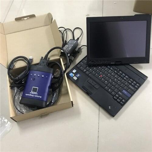 Multi-language GDS2 + TECH2WIN software for G.M MDI auto scanner diagnostic tool in used laptop X200T 360GB SSD ready use