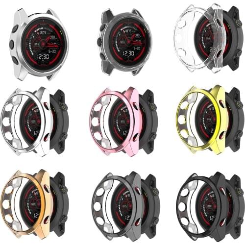 TPU Soft Shell Edge Frame Glass Screen Protector Case For Garmin Forerunner 745 FR745 Sport Smart watch Protective Bumper Cover