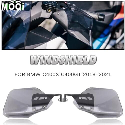 NEW Motorcycle Accessories Windshield Hand Guard Extension Protector For BMW C400X C400GT 2018-2021 C 400 X / GT C400 X GT