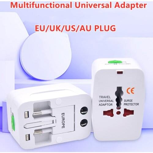 Universal International US EU UK AU Plug AC Wall Charger Adapter Converter Power World Travel Electric Plug Power Socket Adapter