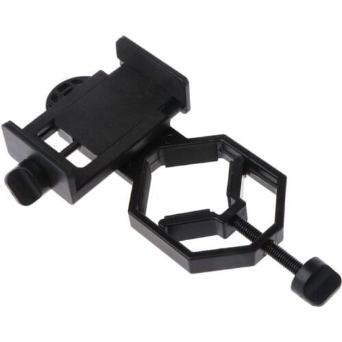 Universal Cell Phone Adapter Mount Monocular Microscope Accessories Adapt Telescope Mobile Phone Clip Accessory Bracket