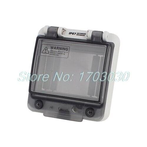 Waterproof Clear 4 Position Distribution Box Switch Cover for Circuit Breaker