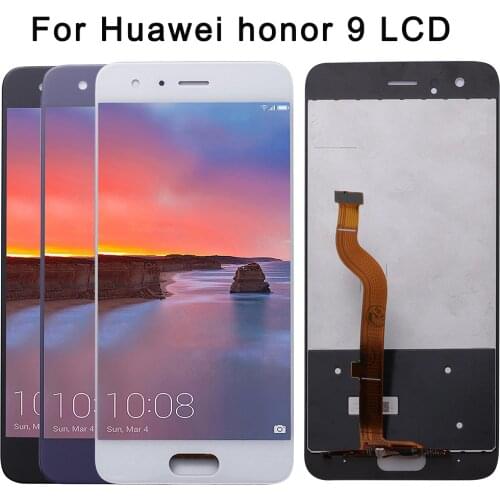 LCD Display For Huawei Honor 9 Touch Screen Digitizer Sensor Glass Panel Assembly 5.15 inch 1920*1080 FHD