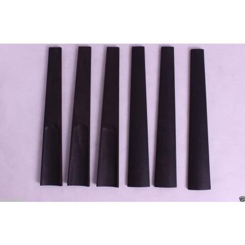 20 pcs violin fingerboard 4/4 undyed black indonesia ebony Violin Parts