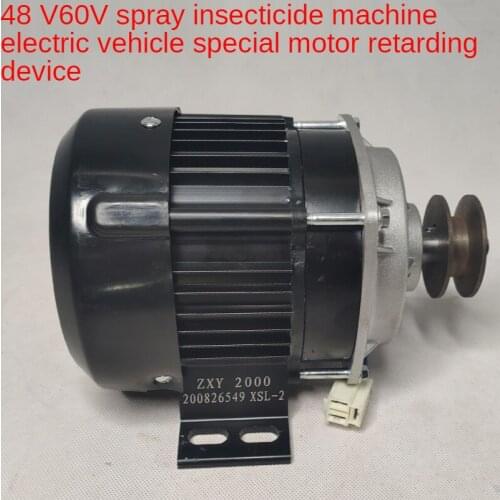 12V48V60V DC and AC Brushless Motor for Electric Spraying Machine Dedicated Tube Winding Tube Reduction Motor