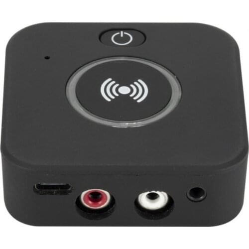 Bluetooth 5.0 NFC RCA Audio Receiver 3.5mm AUX Jack Music Wireless Bluetooth Adapter With NFC for Car TV Computer Speakers