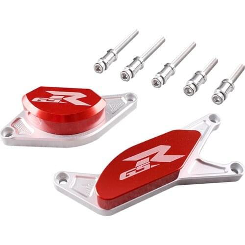 CNC Anodized Motorcycle Spare Parts Engine Guard Frame Stator Slider Protector Cover Kit For Suzuki GSR 400 600 2006-2010 2011