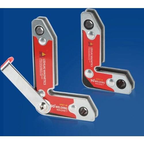 2Pcs/Set Wm7-S Magnetic Holder/Corner Welding Magnets / Internal And External Right Angle Fixator 30 60 90 Angles Magnetic Cla