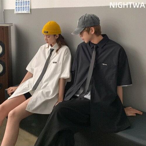 Женские белые рубашки NIGHTWA China At AliExpress