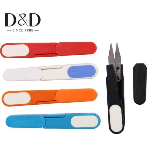 Random Color 1pc Mini Sewing Tailor Scissors Sewing Snip Thread Cutter Embroidery Cross Stitch Scissors Shape Sewing Tool