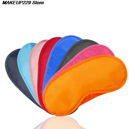 Portable 1pc Cute Eye Aid Travel Rest Eye Cover Sleeping Mask Aviation Sleep Mask Unisex Fashion Elastic Bandage