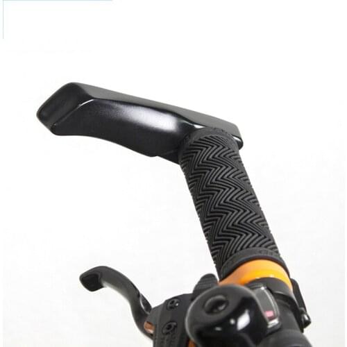 MTB Grips Bike Lock-on Bicycle Handlebar Grips Extended Bar End Support Cycling Handlebar Bike End Bar