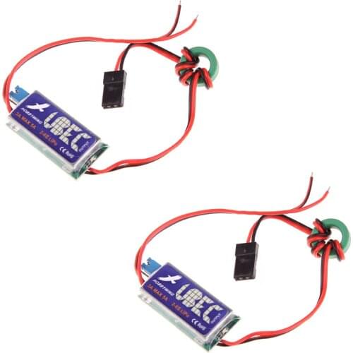 1pc 2pcs Hobbywing 3A Switch Mode UBEC 5V 6V max 5A Lowest RF Noise (Hobbywing UBEC,3A UBEC)