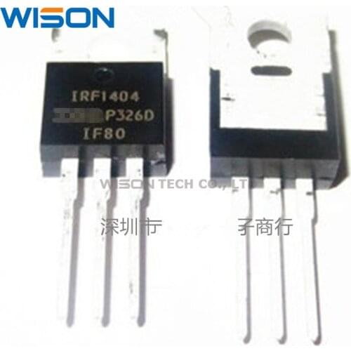 10pcs/lot New Original IRF1404PBF IRF1404 TO-220