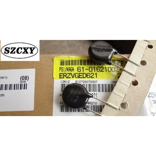 20PCS Original brand new ERZVGED621 varistor ZNR V14621U 14D621 14K621 14MM 620V