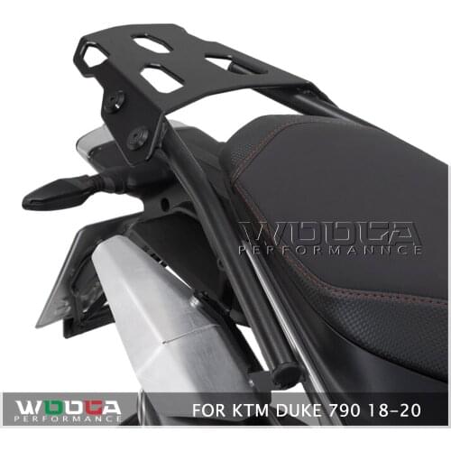 For KTM DUKE 790 Accessories Motorcycle Rear Luggage Rack Holder Rear Seat Luggage Rack Support Shelf FOR KTM 790 2018-2021